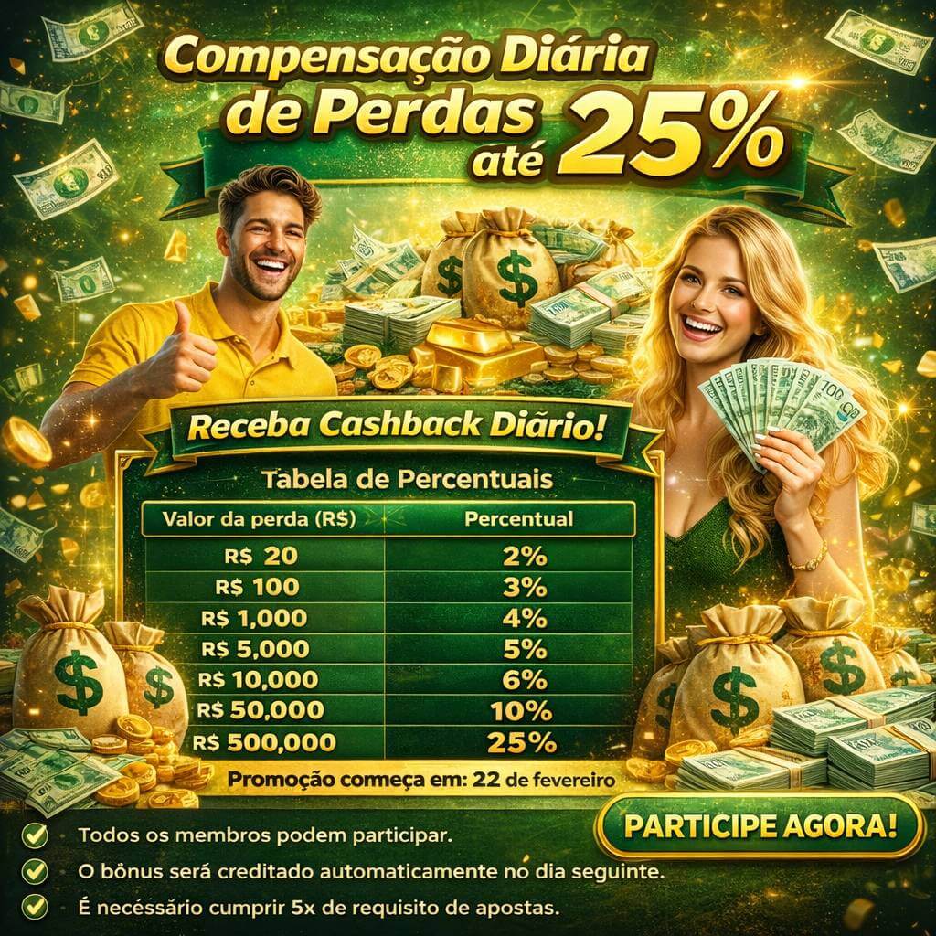 Cashback VIP 9637 - reembolso semanal